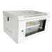 GEAR Шафа настінна GEAR 6U 19" 600x600x300 мм, + полка 19", grey (GWMSN-6U-600-600G)