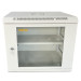GEAR Шафа настінна GEAR 9U 19" 600x450x500 мм, + полка 19", grey (GWMSN-9U-600-450G)