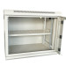 GEAR Шафа настінна GEAR 9U 19" 530x400x450 мм, + полка 19", grey (GWMSN-9U-530-400G)