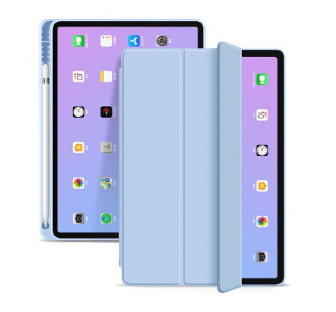 BeCover Чохол до планшета BeCover Tri Fold Hard TPU Apple iPad Air 11" M2 2024 Light Blue (711403)