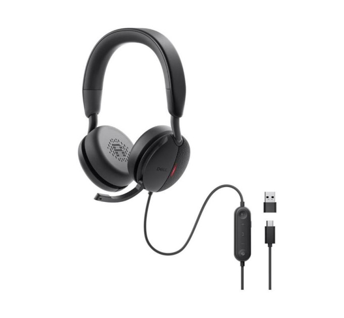 Dell Навушники Dell Pro Wired ANC Headset WH5024 Black (520-BBGQ)