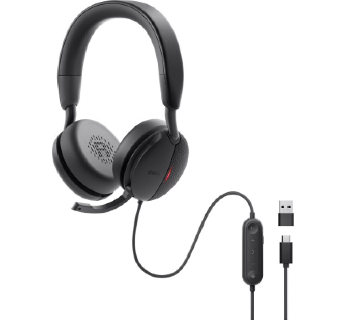 Dell Навушники Dell Pro Wired ANC Headset WH5024 Black (520-BBGQ)