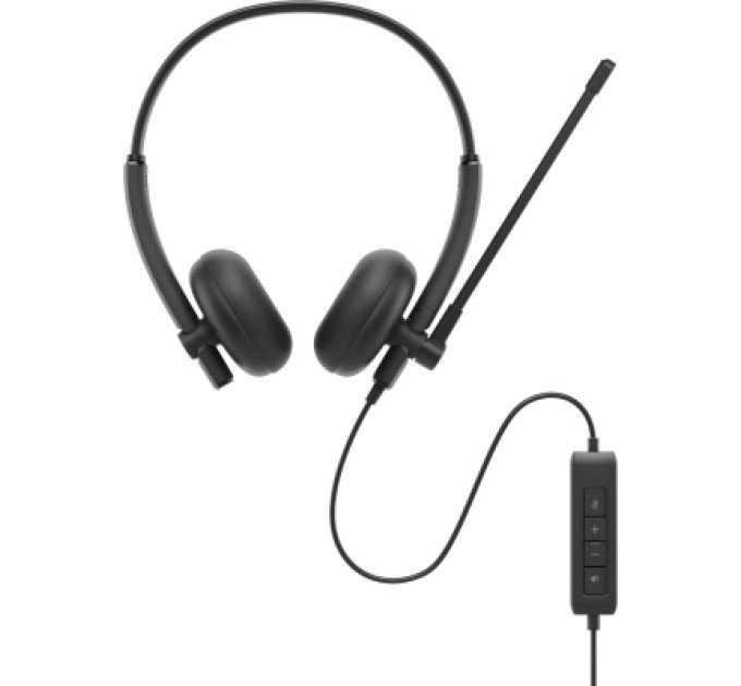 Dell Навушники Dell Wired Headset WH125 Black (520-BBLV)