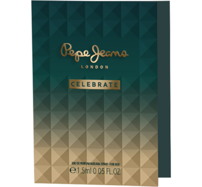 Pepe Jeans Парфумована вода Pepe Jeans Celebrate For Her пробник 1.5 мл (8436581940565)
