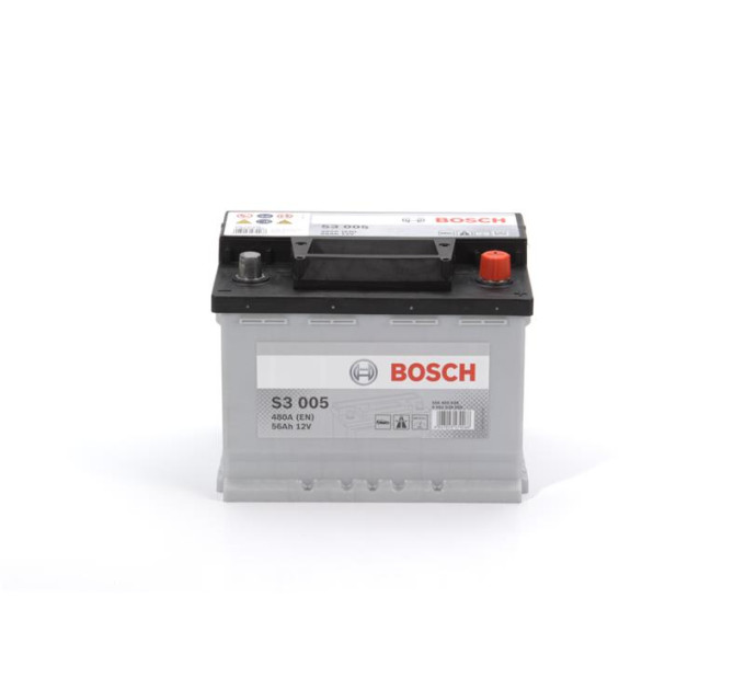 BOSCH AUTO Акумулятор Bosch S3 12В 56А·год 480А R+ (0 092 S30 050)