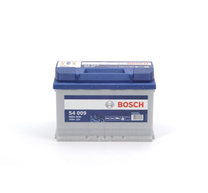 BOSCH AUTO Акумулятор Bosch S4 12В 74А·год 680А L+ (0 092 S40 090)