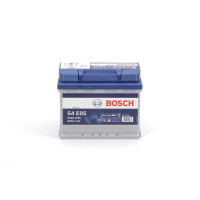 Акумулятор Bosch S4 12В 60А·год 640А R+ (0 092 S4E 051) (0 092 S4E 050)