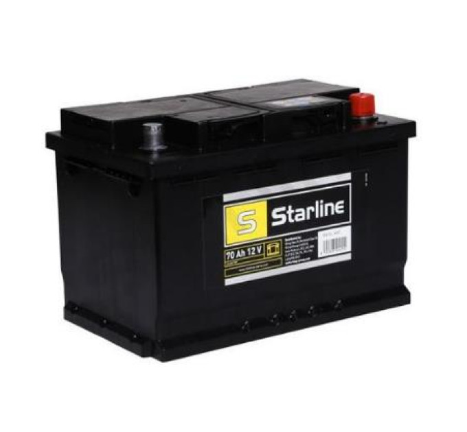 Starline Акумулятор Starline 12В 70А·год 640A R+ (BA SL 66P)