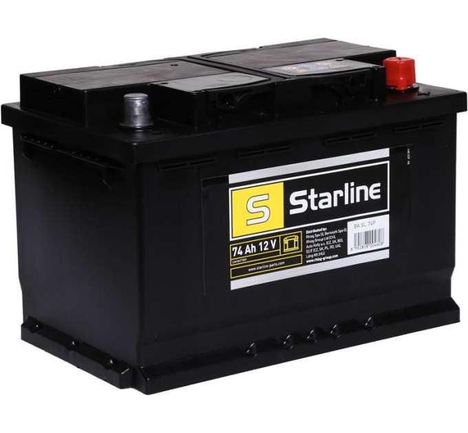 Starline Акумулятор Starline 12В 74А·год 680A R+ (BA SL 74P)