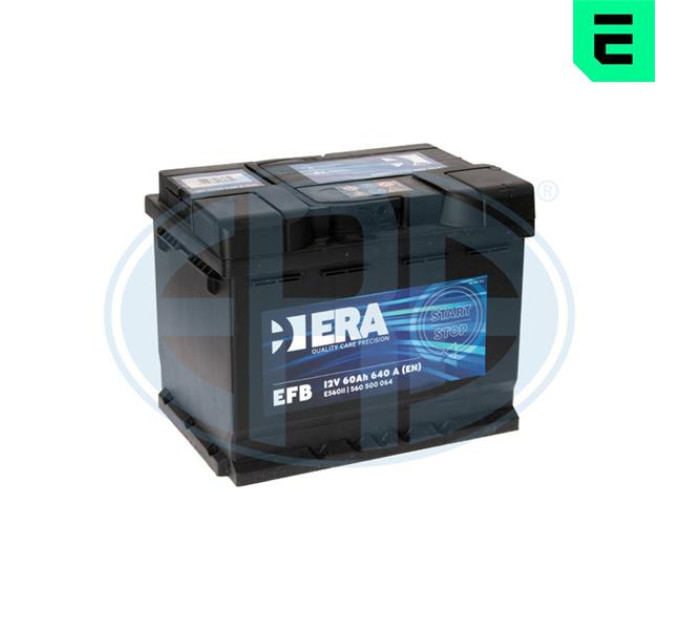 Era Акумулятор Era 12В 60А·год 640А R+ (E56011)
