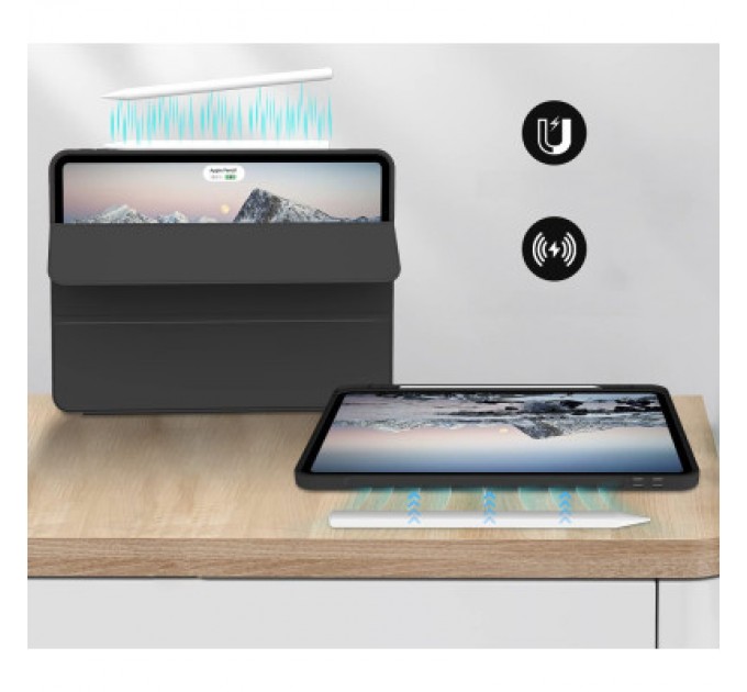 BeCover Чохол до планшета BeCover Tri Fold Hard TPU Apple iPad Pro 12.9 2020/2021/2022 Black (711115)