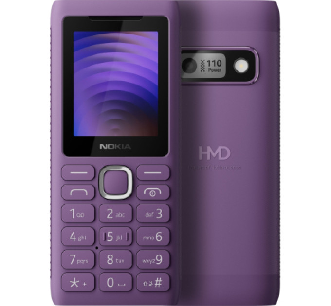 Nokia Мобільний телефон Nokia 110 DS Power Purple