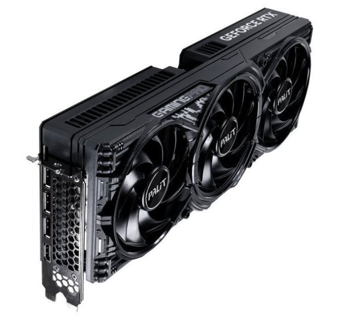 Palit Відеокарта GF RTX 5080 16GB GDDR7 GamingPro OC V1 Palit (NE75080S19T2-GB2031Y)