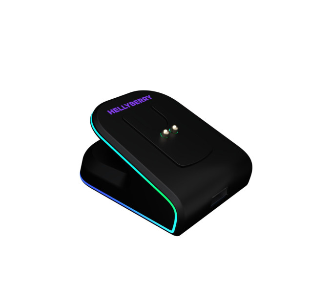 Hator Миша бездротова Hator Hellyberry HM47 Pro Wireless Black/Violet Gradient (HM47PRO_black_violet)