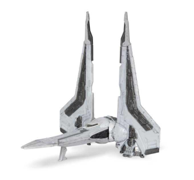 Star Wars Фігурка Star Wars Medium Vehicle Транспорт та фігурка Kom''rk-Class Mandalorian Starfighter 12.5см (SWJ0019)