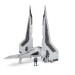 Star Wars Фігурка Star Wars Medium Vehicle Транспорт та фігурка Kom''rk-Class Mandalorian Starfighter 12.5см (SWJ0019)