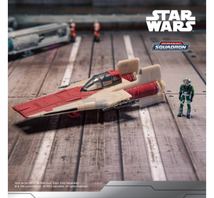 Star Wars Фігурка Star Wars Small Vehicle Транспорт та фігурка A-Wing 7.5см (SWJ0079)