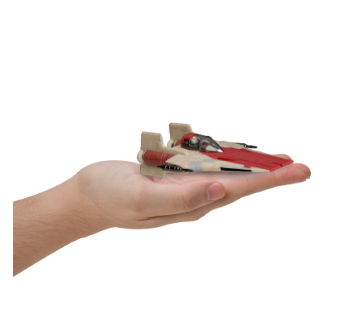 Star Wars Фігурка Star Wars Small Vehicle Транспорт та фігурка A-Wing 7.5см (SWJ0079)