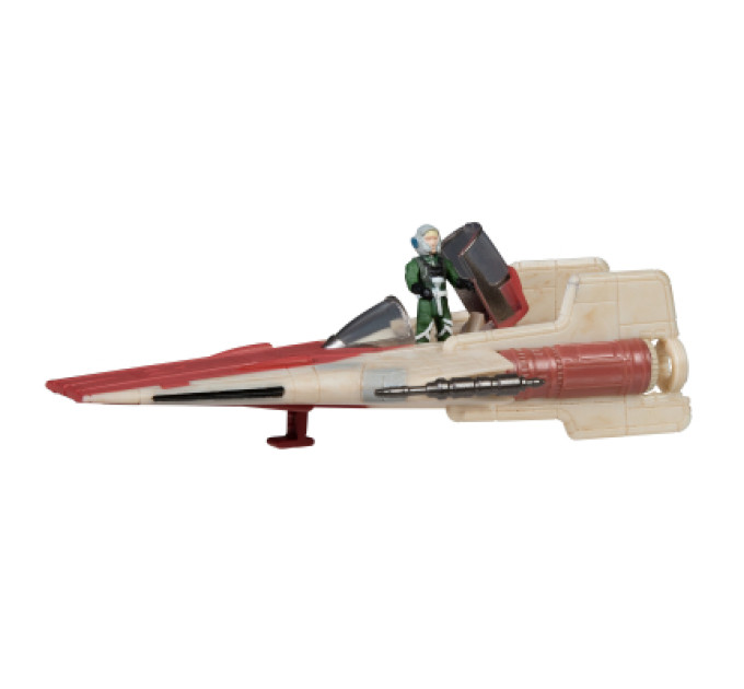 Star Wars Фігурка Star Wars Small Vehicle Транспорт та фігурка A-Wing 7.5см (SWJ0079)