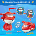 Super Wings Фігурка Super Wings трансформер Transform-a-Bots Джетт (Jett) (EU780010)