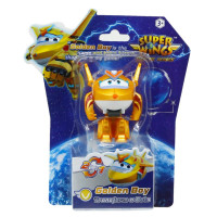 Фігурка Super Wings трансформер Transform-a-Bots Золотий Хлопчик (Golden Boy) (EU780031)