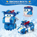 Super Wings Фігурка Super Wings трансформер Transform-a-Bots Люсі (Lucie), 5 см (EU780035)
