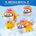 Super Wings Фігурка Super Wings трансформер Transform-a-Bots Тікі (Tiki), 5 см (EU780059)