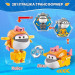 Super Wings Фігурка Super Wings трансформер Transform-a-Bots Тікі (Tiki), 5 см (EU780059)