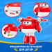 Super Wings Фігурка Super Wings трансформер Transforming Джетт (Jett) (EU780210)
