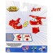 Super Wings Фігурка Super Wings трансформер Transforming Джетт (Jett), 10 см (EU780621)