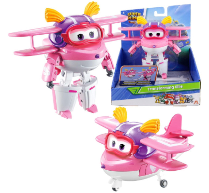 Super Wings Фігурка Super Wings трансформер Transforming Еллі (Ellie) (EU770238)