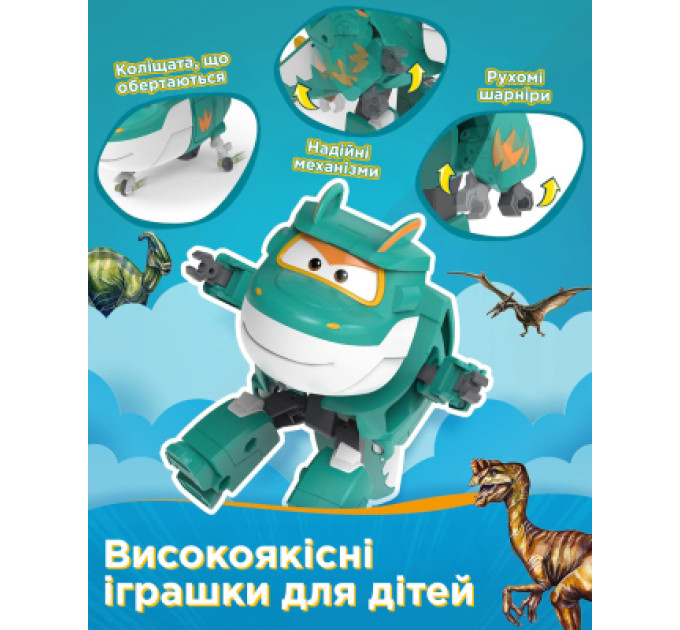 Super Wings Фігурка Super Wings трансформер Transforming Тіно (Tino) (EU780237)