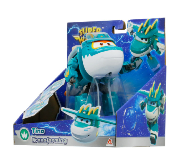 Super Wings Фігурка Super Wings трансформер Transforming Тіно (Tino) (EU780237)
