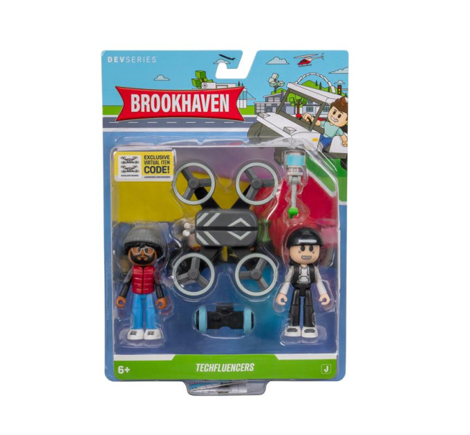 DevSeries Фігурка DevSeries набір Game Pack Brookhaven: Techfluencers (CRS0121)