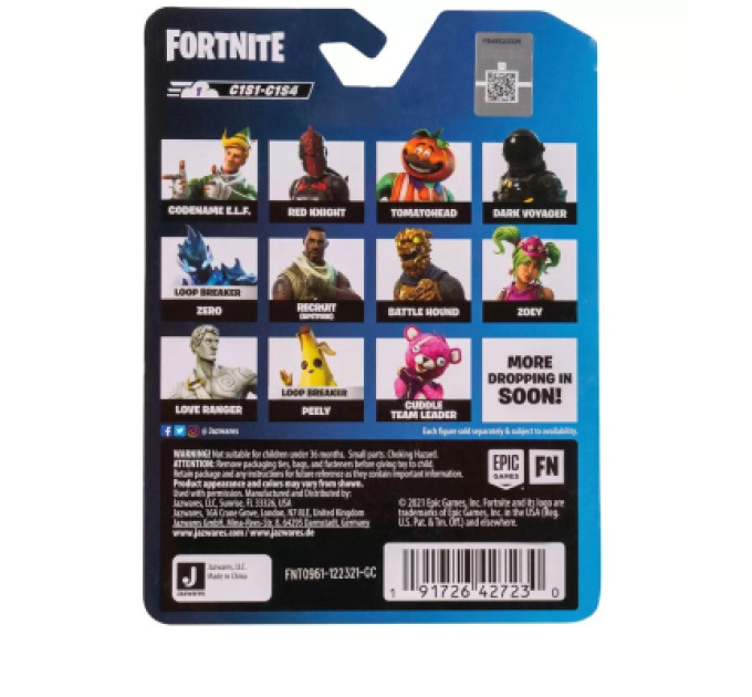 Fortnite Фігурка Fortnite Micro Legendary Series Carbide, 6 см (FNT0961)