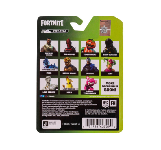 Fortnite Фігурка Fortnite Micro Legendary Series Codename E.L.F., 6 см (FNT0947)