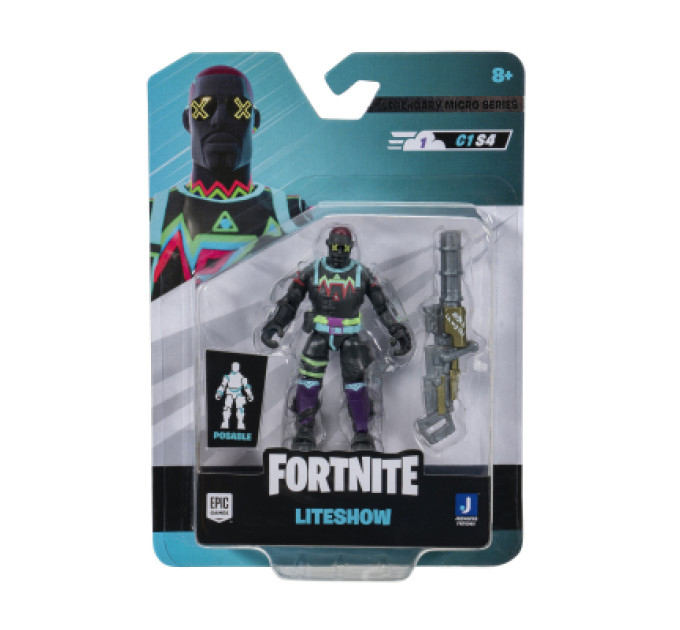 Fortnite Фігурка Fortnite Micro Legendary Series Liteshow, 6 см (FNT0965)