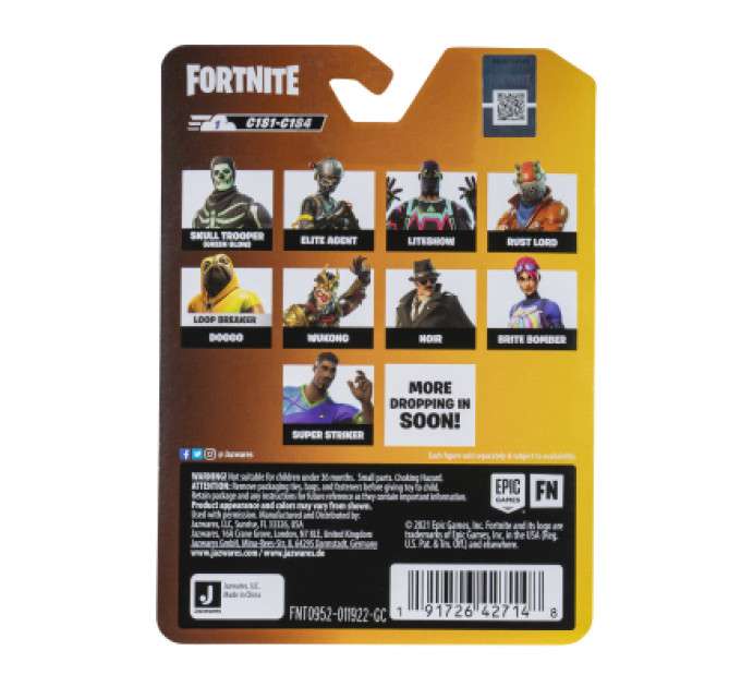 Fortnite Фігурка Fortnite Micro Legendary Series Mission Specialist, 6 см (FNT0952)
