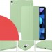 BeCover Чохол до планшета BeCover Tri Fold Soft TPU Silicone Apple iPad Air 11" M2 2024 Green (711407)