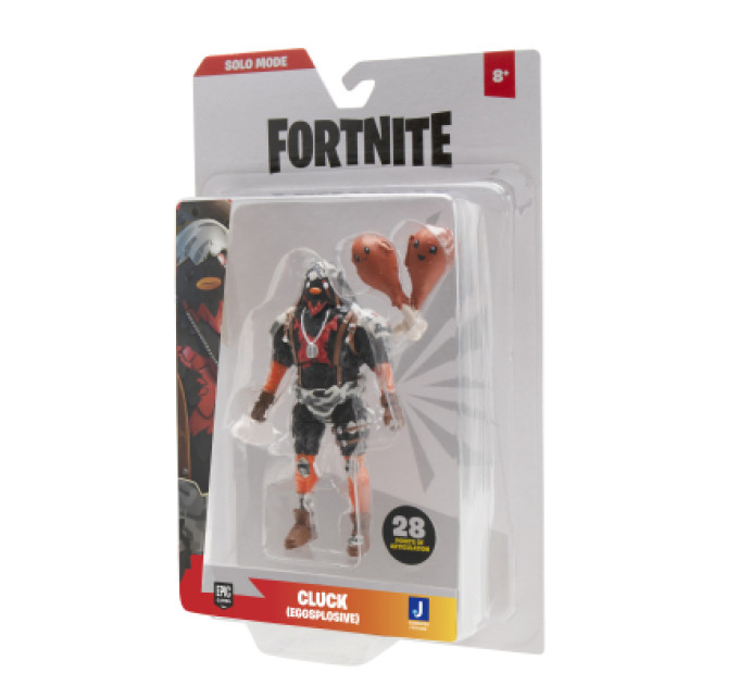 Fortnite Фігурка Fortnite Solo Mode Cluck - Eggsplosive, 10 см (FNT1008)