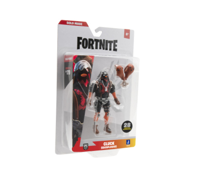 Fortnite Фігурка Fortnite Solo Mode Cluck - Eggsplosive, 10 см (FNT1008)