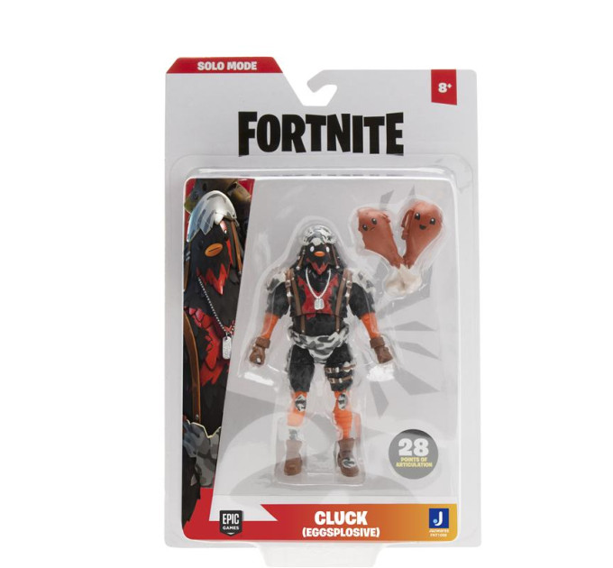 Fortnite Фігурка Fortnite Solo Mode Cluck - Eggsplosive, 10 см (FNT1008)