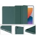 BeCover Чохол до планшета BeCover Tri Fold Soft TPU Silicone Apple iPad Air 4 10.9 2020/2021 Dark Green (706870) (706870)