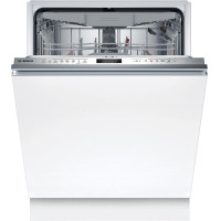 Посудомийна машина Bosch вбудована, 14компл., A, 60см, дисплей, 3й кошик, білий