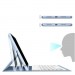 BeCover Чохол до планшета BeCover Keyboard Apple iPad 10.2 2019/2020/2021 Light Blue (711136)