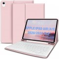 BeCover Чохол до планшета BeCover Keyboard Apple iPad Air (4/5) 2020/2022 10.9" Pink (711147)