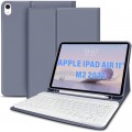 BeCover Чохол до планшета BeCover Keyboard Apple iPad Air 11" M2 2024 Purple (711399)