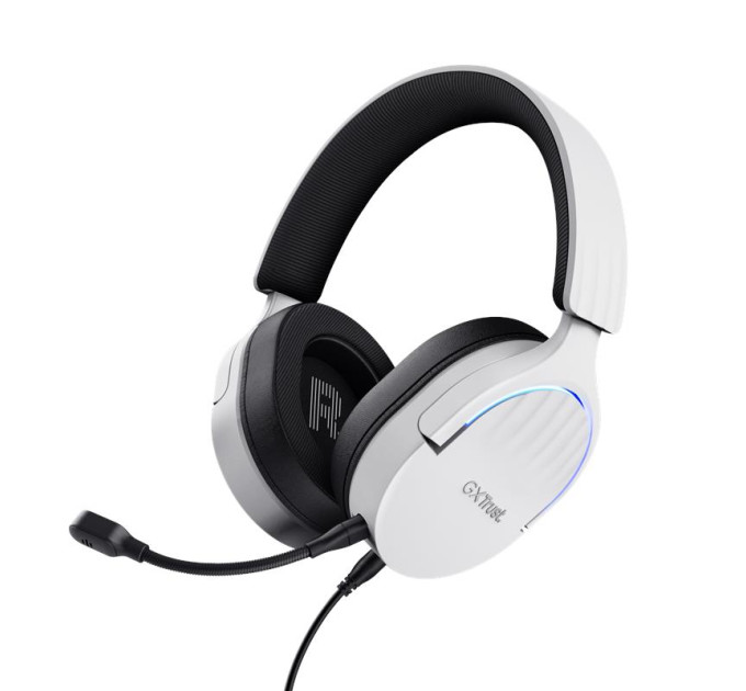 Trust Peripherals Гарнітура ігрова Trust GXT 490 FAYZO, 7.1, USB-A, 2м, білий