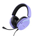 Trust Peripherals Гарнітура ігрова Trust GXT 490 FAYZO, 7.1, USB-A, 2м, фіолетовий