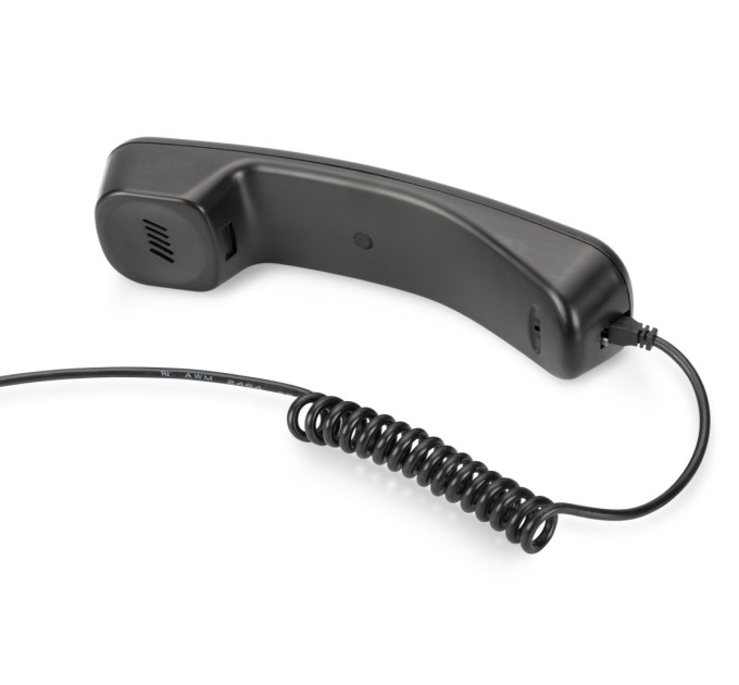 DIGITUS Retail Телефонна слухавка DIGITUS USB A, кабель 1.8-1.9м
